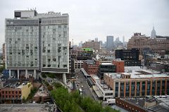 15 The High Line, Standard High Line Hotel, View To One Penn Plaza And Empire State Building From The Top Floor Of Whitney Museum Of American Art New York City